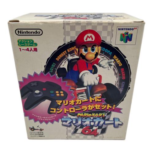 マリオカート64 コントローラ同梱版 Nintendo64用ソフト 動作確認済み -