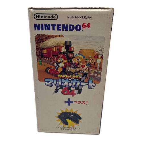 マリオカート64 コントローラ同梱版 Nintendo64用ソフト 動作確認済み -