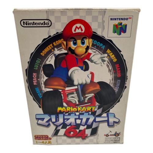 マリオカート64 コントローラ同梱版 Nintendo64用ソフト 動作確認済み -