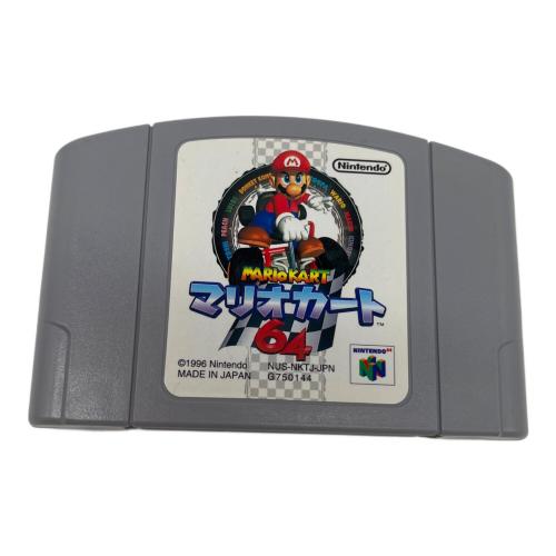 マリオカート64 コントローラ同梱版 Nintendo64用ソフト 動作確認済み -