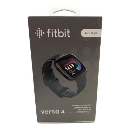 fitbit (フィットビット) スマートウォッチ Versa4 FB523BKBK-FRCJK