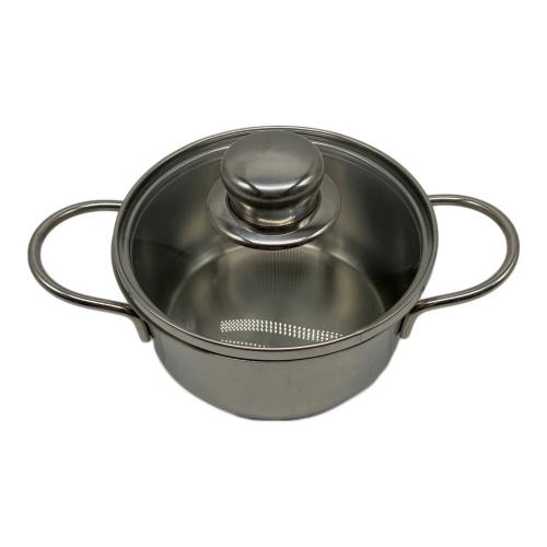 Fissler (フィスラー) スナッキーセット ドイツ高級ブランド・GERMANY刻印・IH対応 シルバー