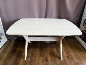 ニトリ ダイニングテーブル LD TABLE RELAX WIDE 120 ホワイト