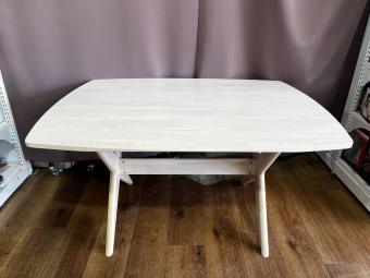 ニトリ ダイニングテーブル LD TABLE RELAX WIDE 120 ホワイト