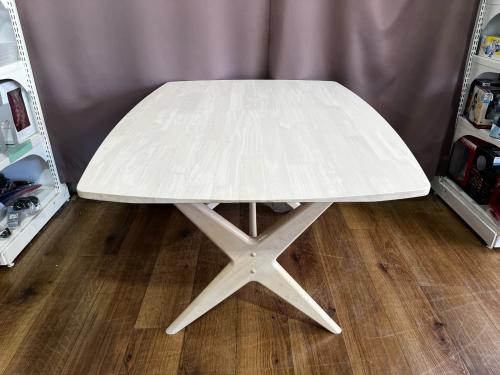 ニトリ ダイニングテーブル LD TABLE RELAX WIDE 120 ホワイト