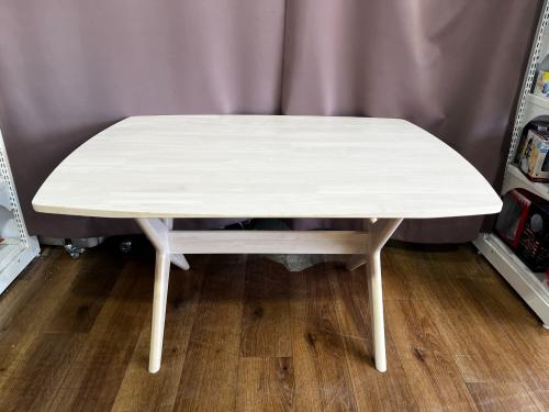 ニトリ ダイニングテーブル LD TABLE RELAX WIDE 120 ホワイト