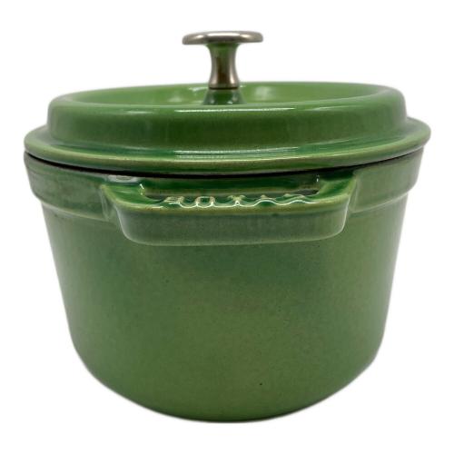 Staub (ストウブ) ピコ・ココット・オーバル グリーン 23cm