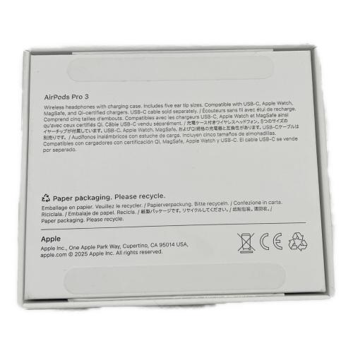 Apple (アップル) AirPods Pro 3 MFHP4J/A