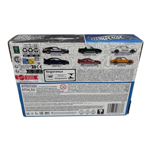 HOT WHEELS (ホットウィール) ミニカー JBY77 シルバーシリーズ ストリート・オブ・ジャパン マルチパック ６台セット