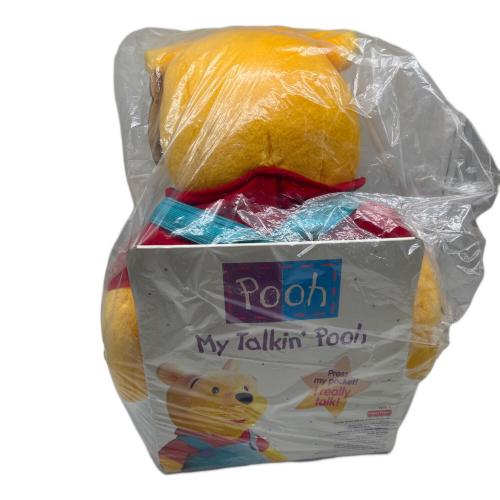 Disney Fisher-Price くまのプーさん ヌイグルミ 00s～01s・保管ヨゴレ有 My Talkin'Pooh/Hug'n Wiggle Pooh