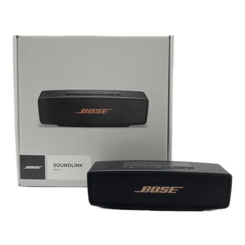 BOSE (ボーズ) ワイヤレススピーカー SOUND LINK MINIⅡ ブラック