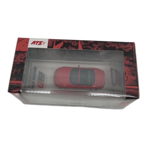 ATS 1/64 マツダ MX-5 頭文字D レッド 完成品ミニカー ミニカー ATS880107