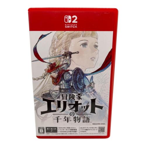 スクウェア・エニックス 冒険家エリオットの千年物語 Nintendo Switch2用ソフト CERO B (12歳以上対象)