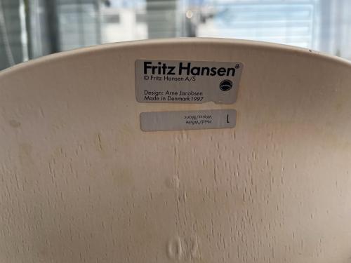 Fritz Hansen (フリッツ・ハンセン) 1人掛けチェア アリンコチェア ・1997年製 アイボリー