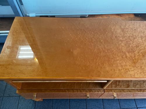IDC大塚家具 (アイディーシーオオツカカグ) テレビボード 幅:約180㎝ ブラウン バーズアイメイプルスプレンダー
