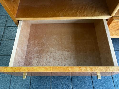 IDC大塚家具 (アイディーシーオオツカカグ) テレビボード 幅:約180㎝ ブラウン バーズアイメイプルスプレンダー