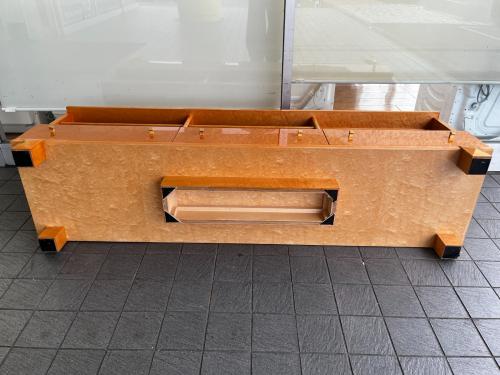 IDC大塚家具 (アイディーシーオオツカカグ) テレビボード 幅:約180㎝ ブラウン バーズアイメイプルスプレンダー