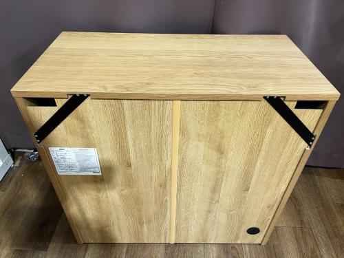 無印良品 (ムジルシリョウヒン) キャビネット 幅:約88㎝ ナチュラル