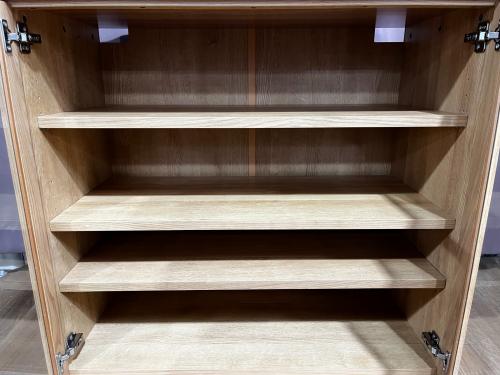 無印良品 (ムジルシリョウヒン) キャビネット 幅:約88㎝ ナチュラル