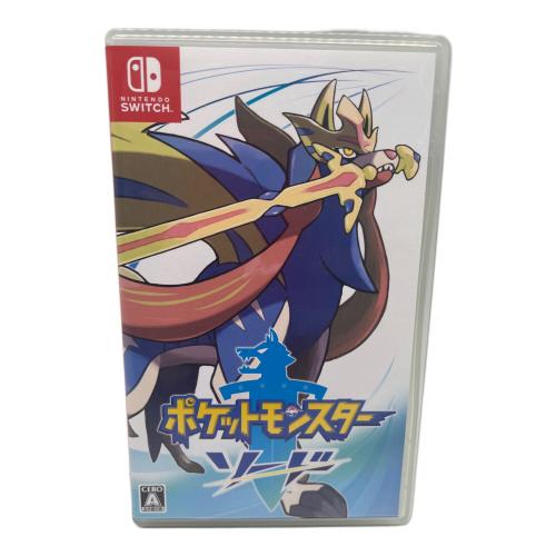Nintendo (ニンテンドー) ポケットモンスター ソード Nintendo Switch用ソフト CERO A (全年齢対象)