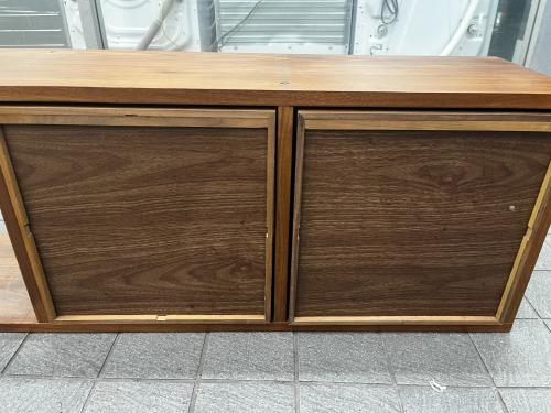 無印良品 (ムジルシリョウヒン) スタッキングシェルフ 幅:約121㎝ ブラウン