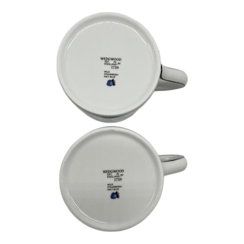 Wedgwood (ウェッジウッド) マグカップ・プレートセット ストロベリー インクブルー