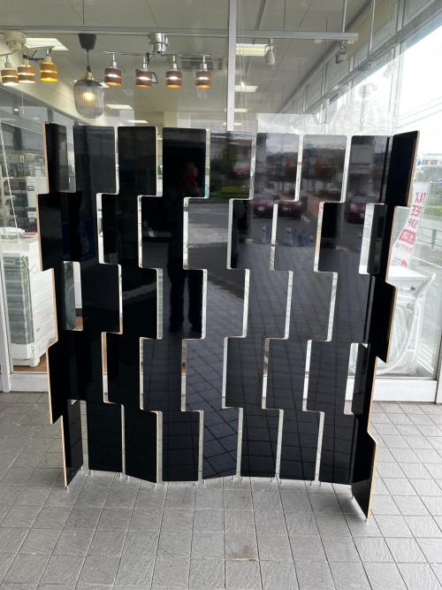 E&Y (イーアンドワイ) パーテーション ブラック Ｓ3