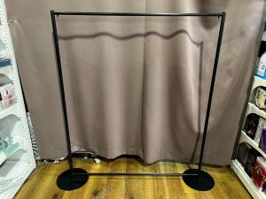 KIT ハンガーラック 幅:約150㎝ ブラック HGR-01