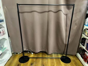 KIT ハンガーラック 幅:約150㎝ ブラック HGR-01