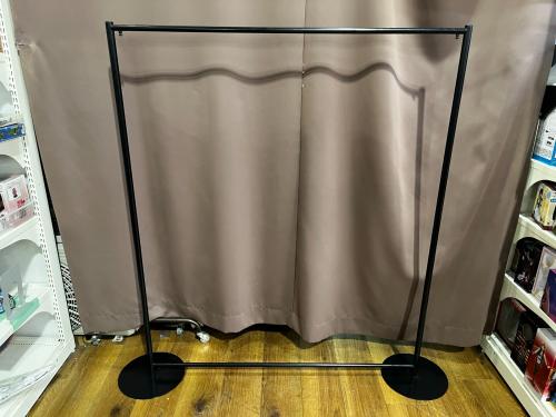 KIT ハンガーラック 幅:約150㎝ ブラック HGR-01