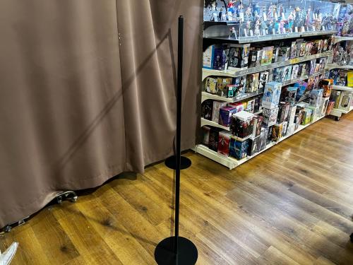 KIT ハンガーラック 幅:約150㎝ ブラック HGR-01