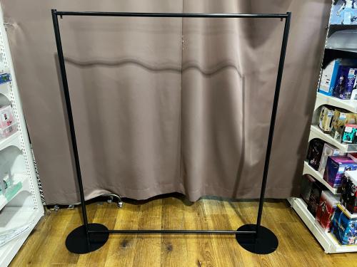 KIT ハンガーラック 幅:約150㎝ ブラック HGR-01