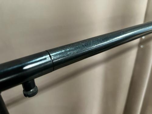 KIT ハンガーラック 幅:約150㎝ ブラック HGR-01