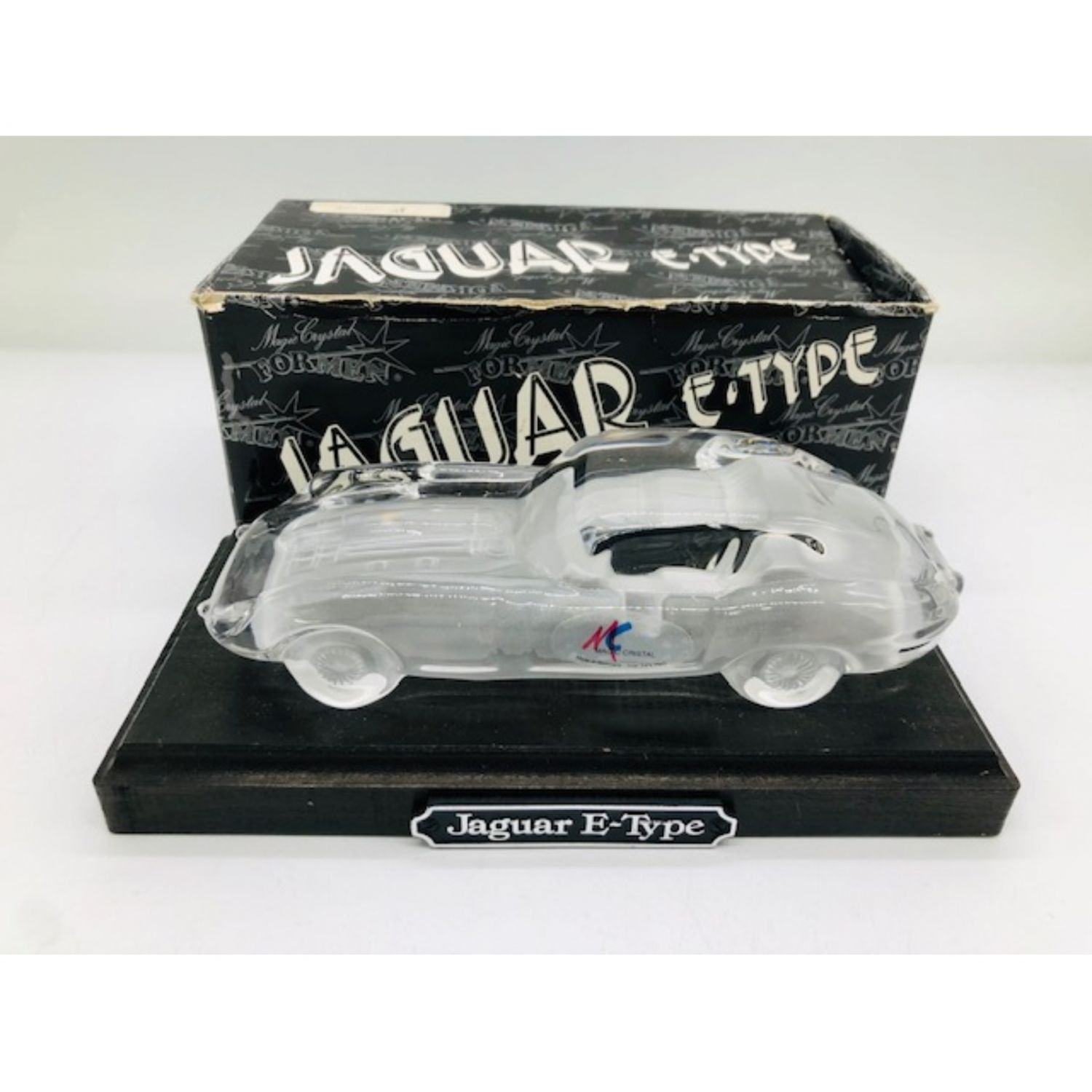 ジャガーＥタイプ（JAGUAR Ｅ-TYPE） クリスタルオーナメント-