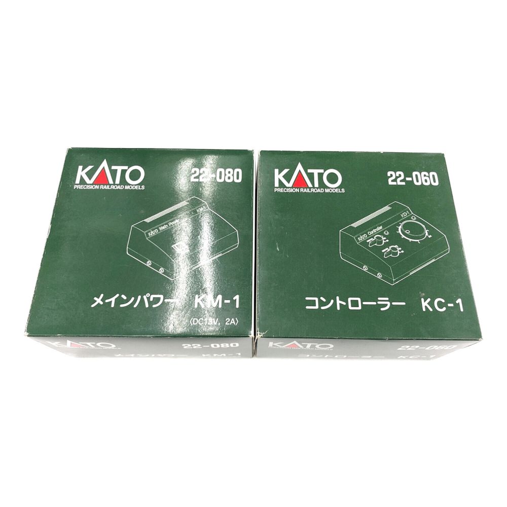 KATO メインパワーKM-1 22-080 ＆ コントローラーKC-1 22-060 セット