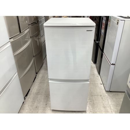 SHARP (シャープ) 2ドア冷蔵庫 SJ-D14E 2019年製 137L 程度B(軽度の使用感)