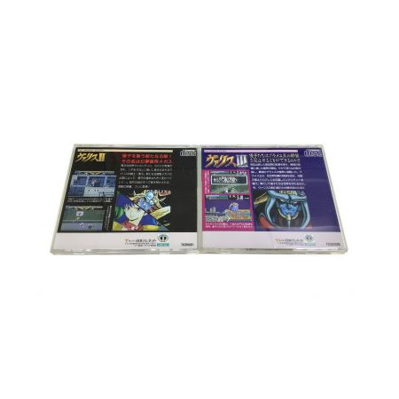日本テレネット PCエンジン用ソフト ヴァリスⅡ＆Ⅲ CD-ROM2 SYSTEM