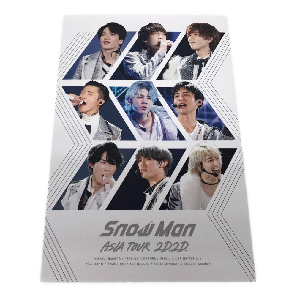 Snow Man ASIA TOUR 2D.2D. Blu-ray 通常盤 AVXD27984～5｜トレファク 