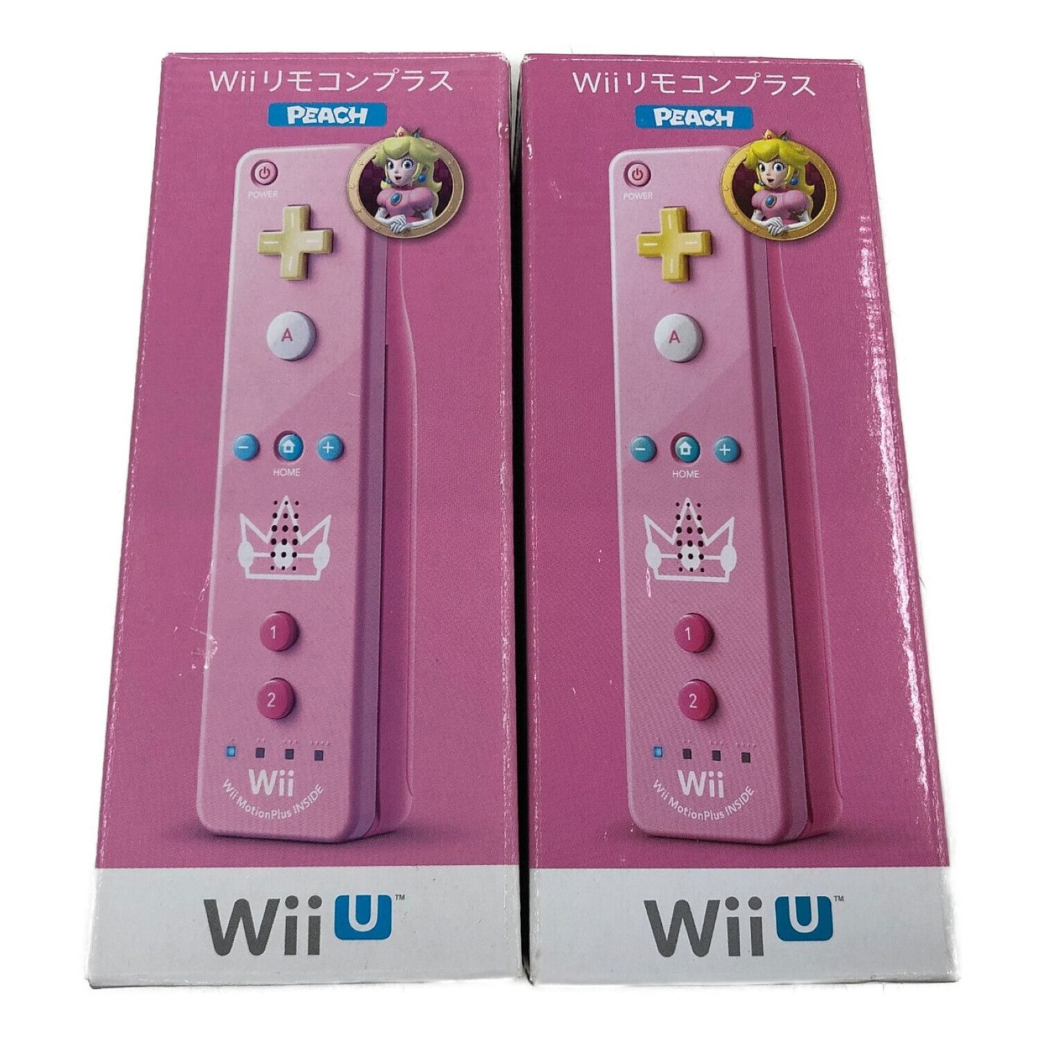 Nintendo Wiiリモコンプラス ピーチ 2個セット｜トレファクONLINE