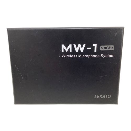LEKATO ワイヤレスマイク MW-1