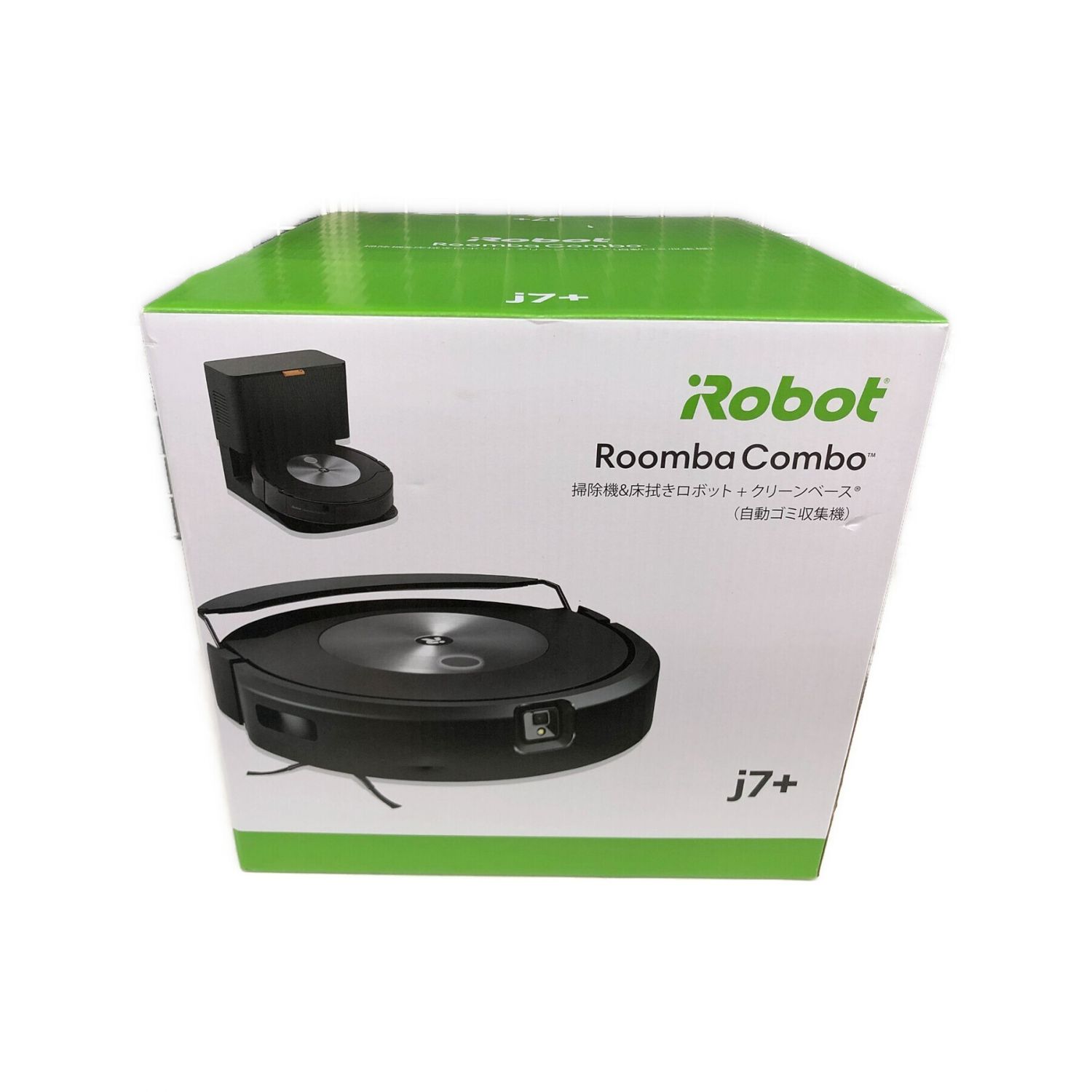 iRobot ルンバコンボj7＋ 掃除機＆床拭きロボット＋クリーンベース c755860