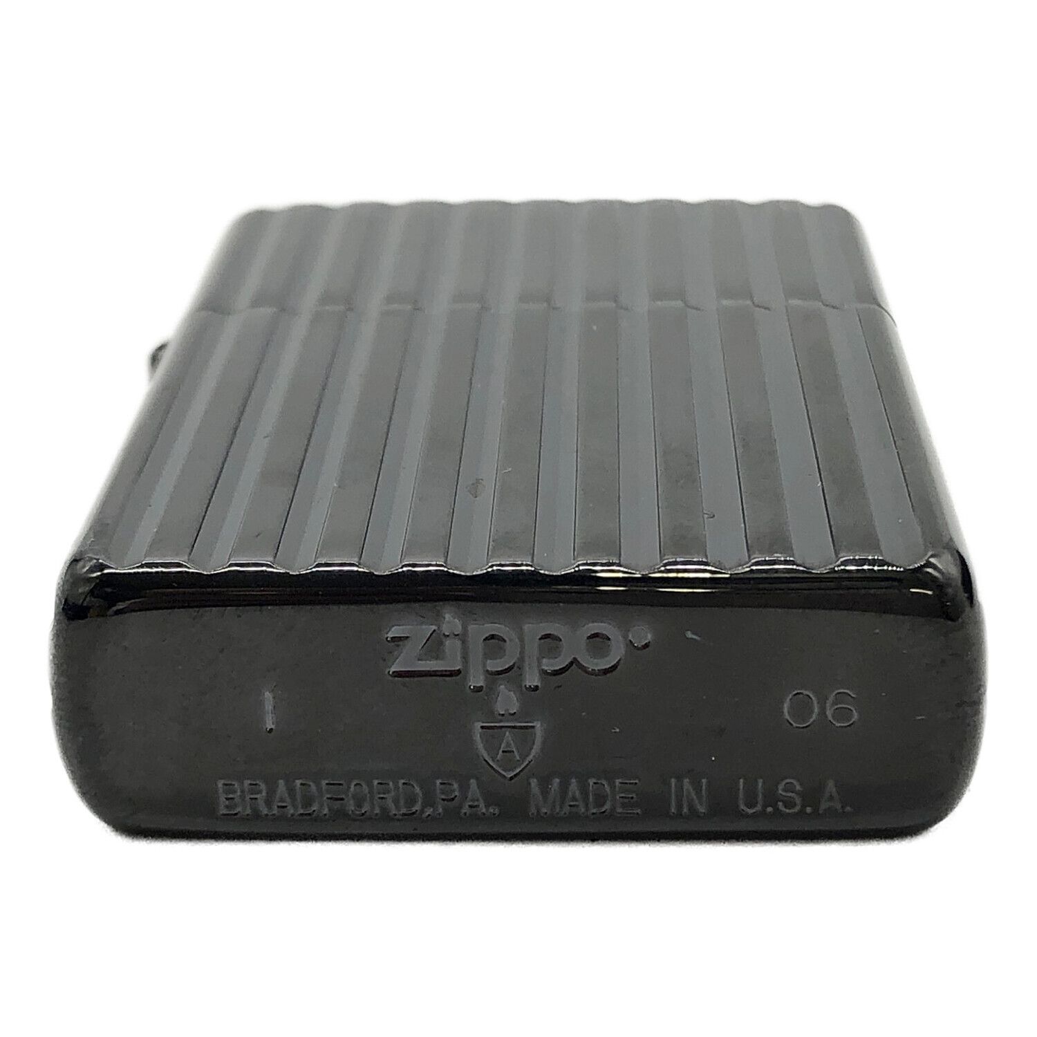 ZIPPO 2006年製 アーマー ウッドプレートジッポ