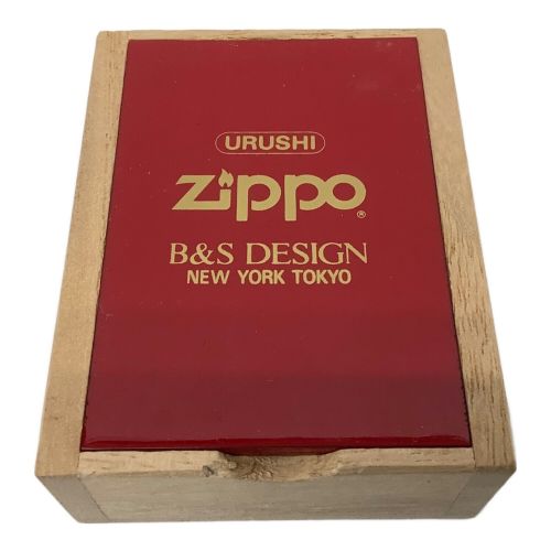 ZIPPO (ジッポ) URUSHI B&S DESIGN NEW YORK TOKYO 1992年モデル 緑