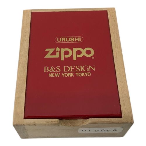 ZIPPO (ジッポ) URUSHI B&S DESIGN NEW YORK TOKYO 1992年モデル 桃色