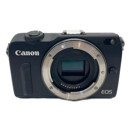 CANON ミラーレス一眼カメラ EOSM2 ダブルズームキット