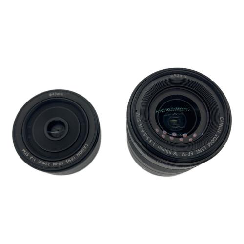 CANON ミラーレス一眼カメラ EOSM2 ダブルズームキット