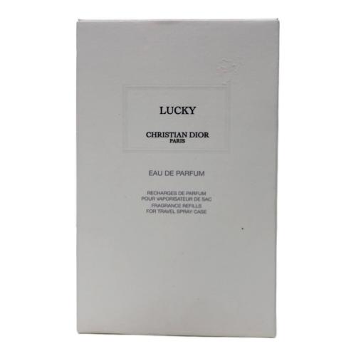 Christian Dior (クリスチャン ディオール) 香水 ※2本のみ リフィル メゾンクリスチャンディオールラッキー 15ml 残量80%-99%
