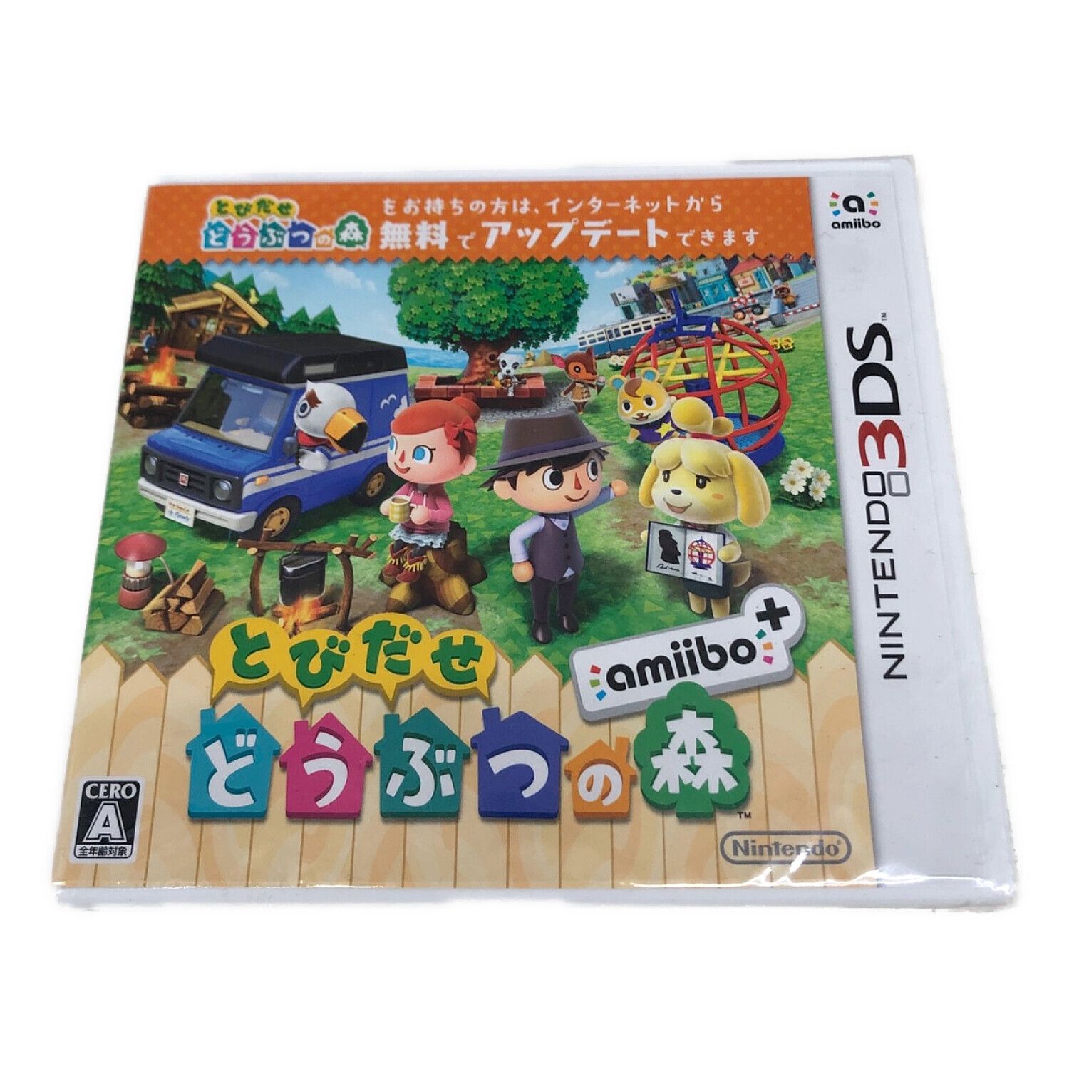 Nintendo 3DS用ソフト とびだせどうぶつの森 amiibo+ CERO A (全年齢 