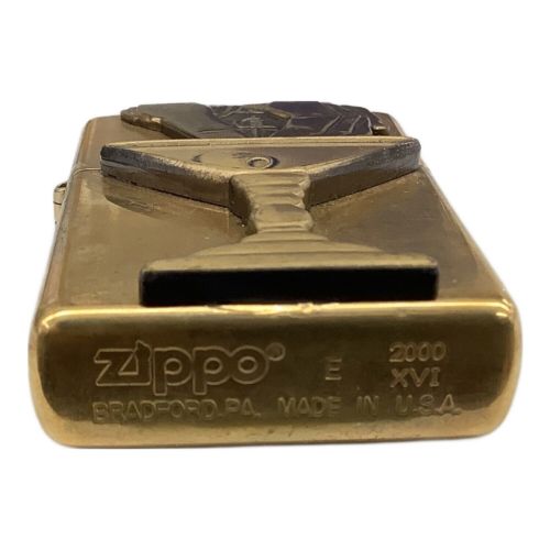 ZIPPO (ジッポ) トリック 2000年 ゴールドカラー