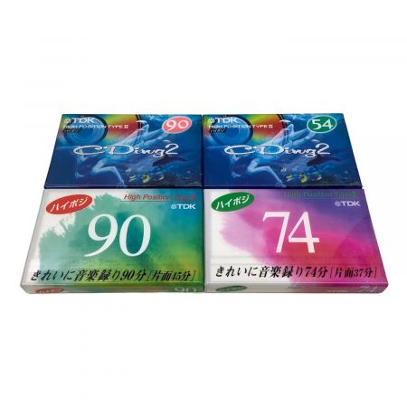 TDK / AXIA等 ハイポジションカセットテープ 37本セット